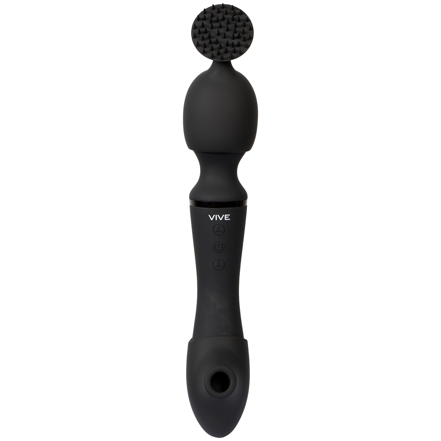 VIVE Nami Double-ended Pulsating Wave Magic Wand - Black