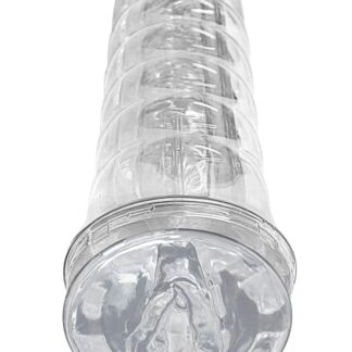 Dream-Lite Crystal Vagina Masturbator - Clear