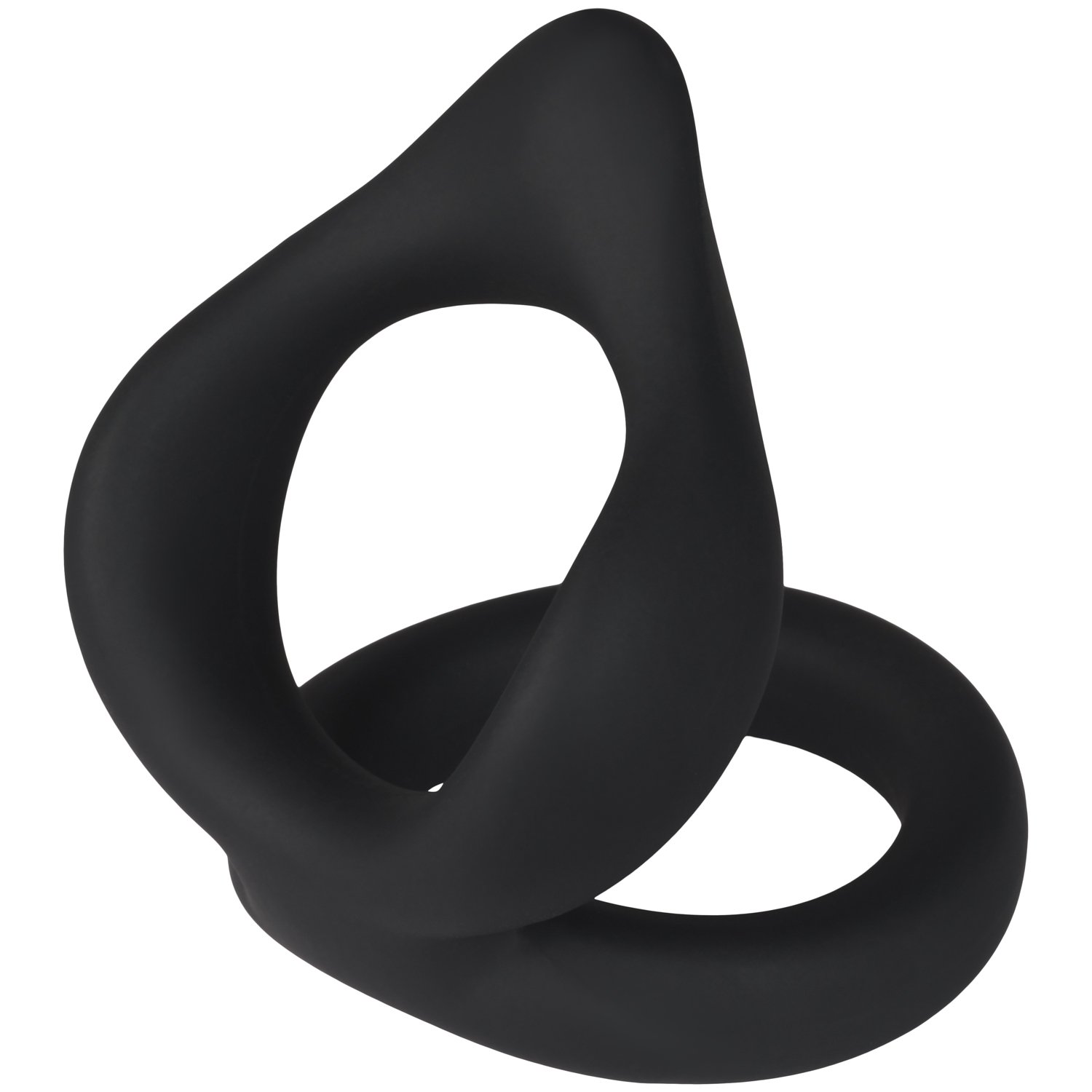 MR.MEMBR Stamina Double Penis Ring - Black