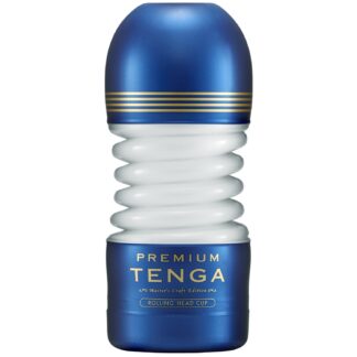 TENGA Premium Rolling Head Cup Masturbator - White