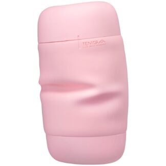 TENGA Puffy Plushy Soft Strawberry Pink - White