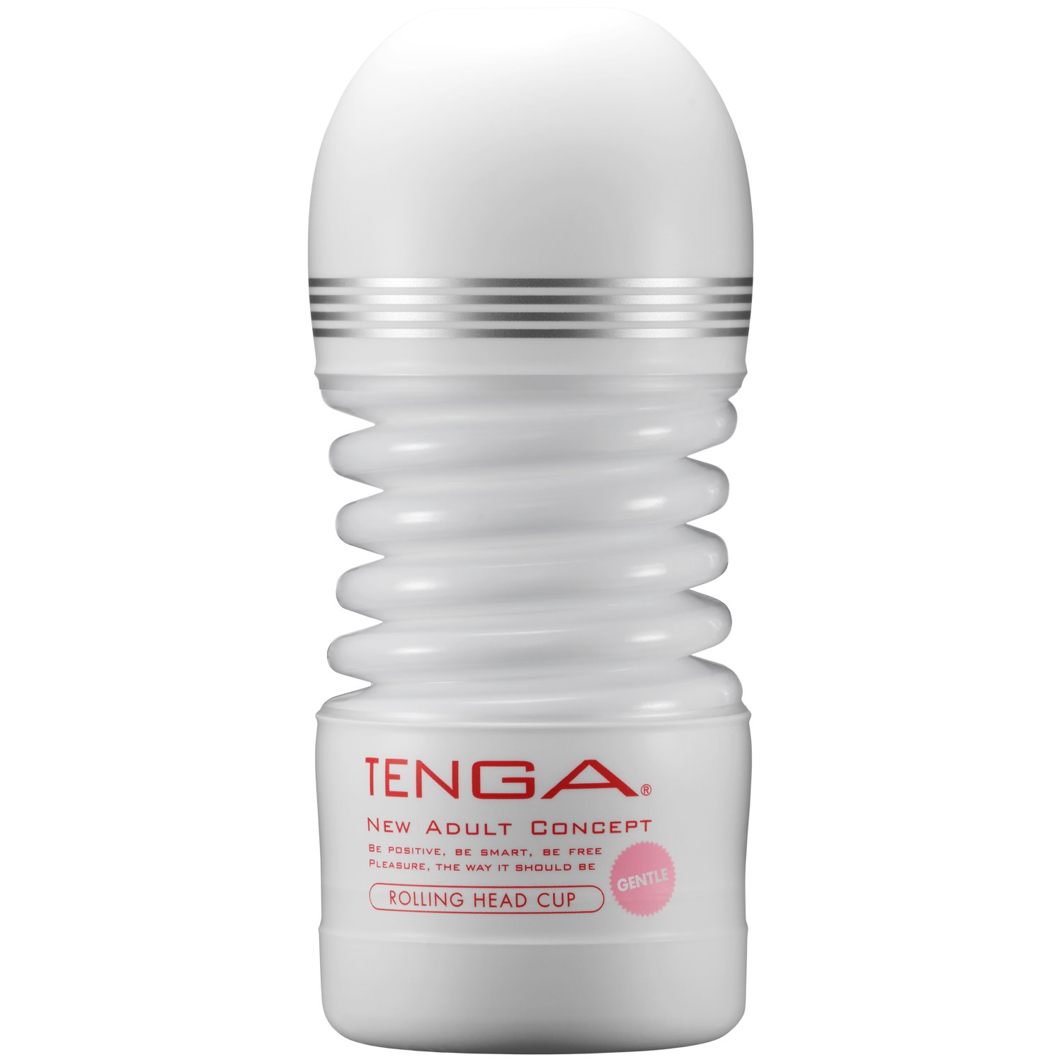 TENGA Rolling Head Cup Soft Masturbator - White