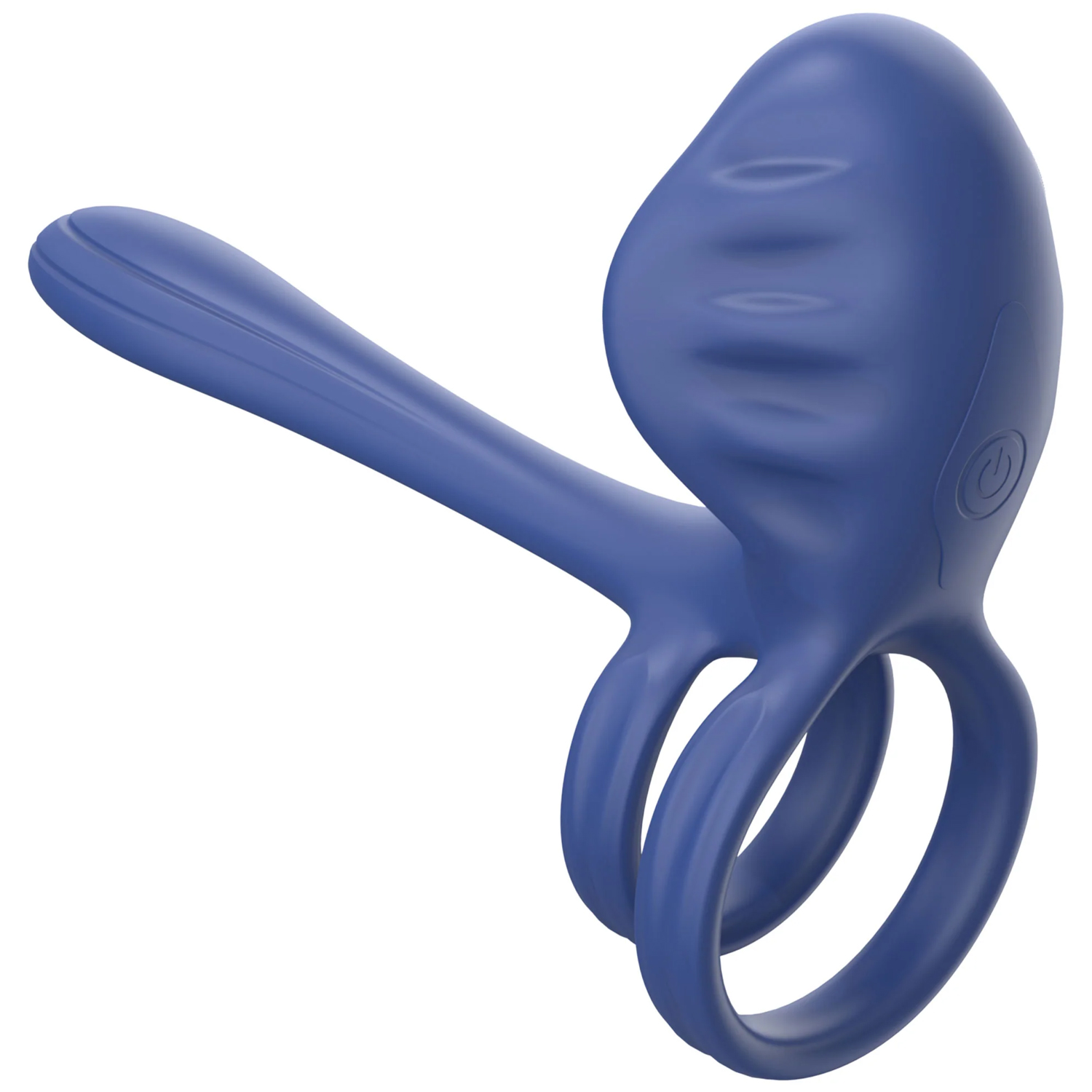 Xocoon Slimline Vibrator Ring - Blue
